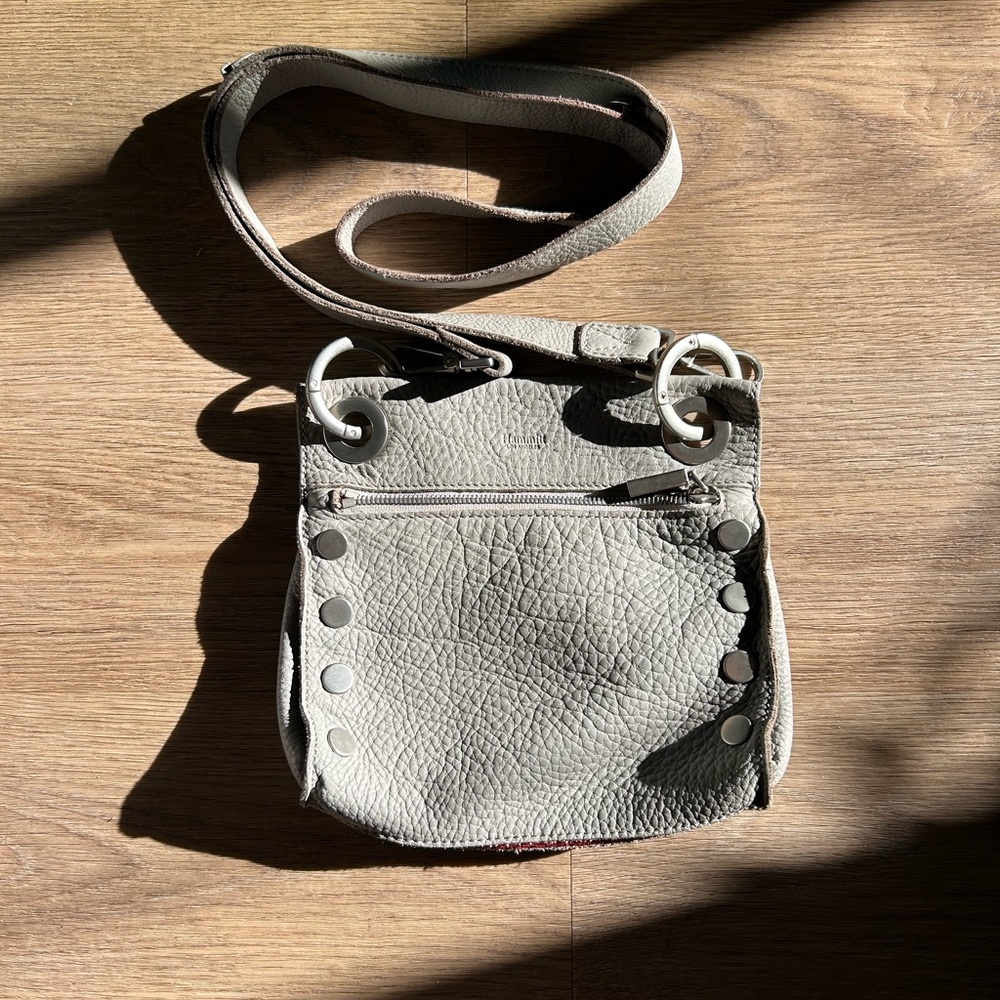 Hammitt Tony Small Crossbody Sculpted Pebble Bag